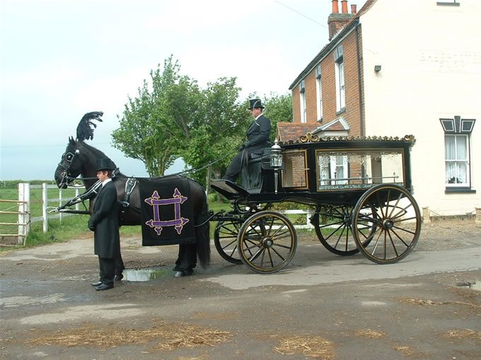 Horse-Drawn Hearse Canvey Island